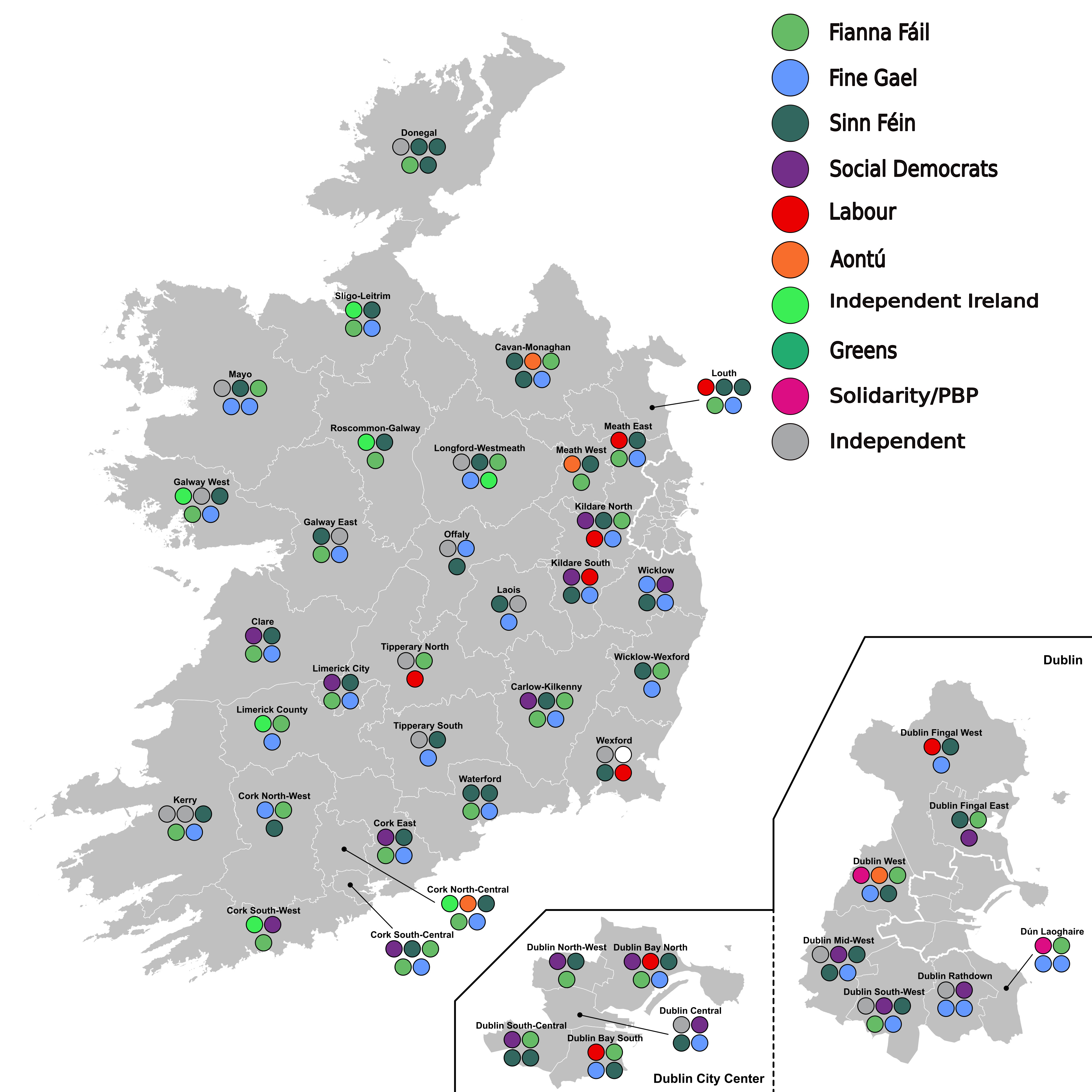 Individual Seat Projections